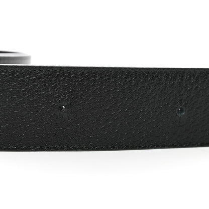 Gucci Textured Dollar Calfskin Double G 40mm Belt 90 36 Black 7 of 7