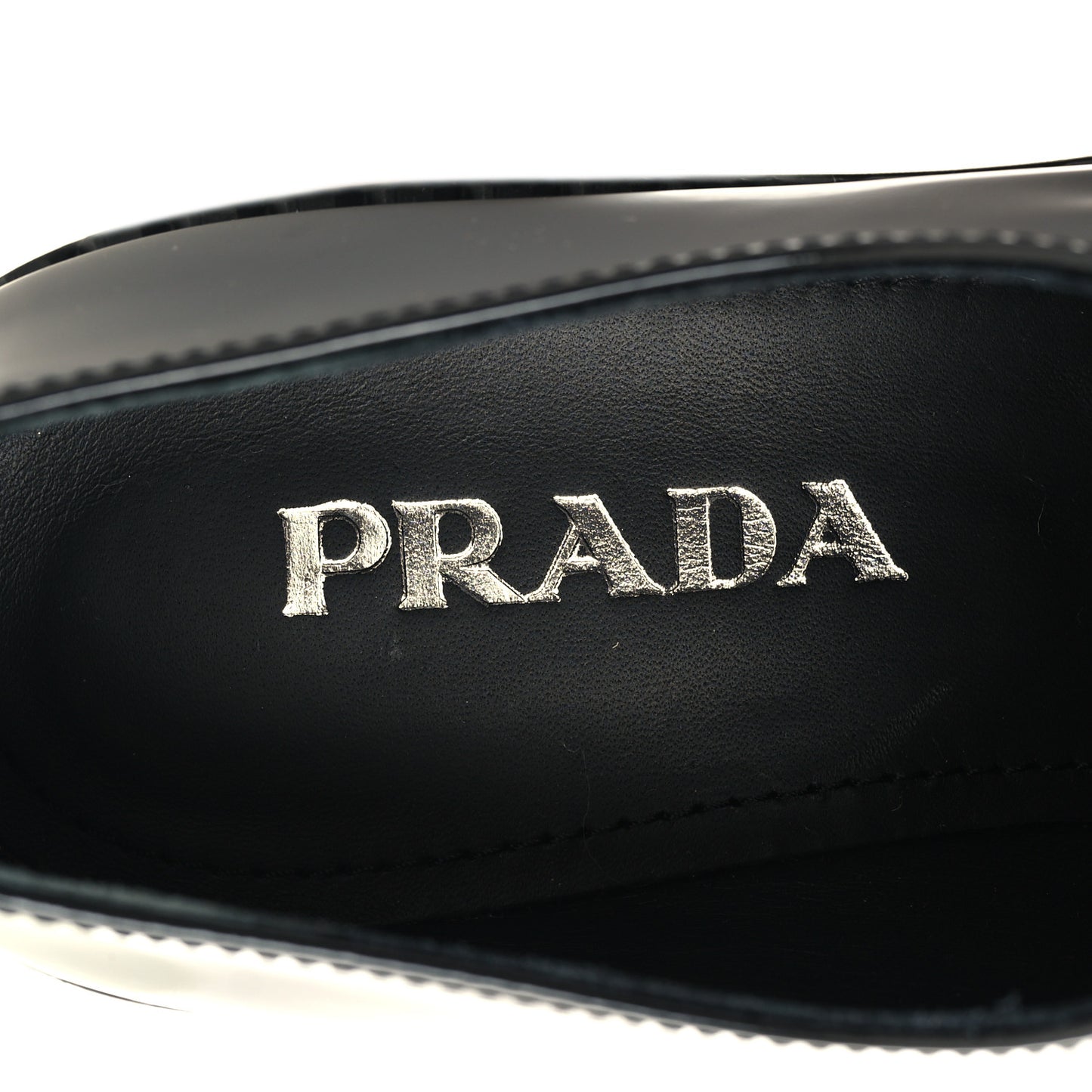 Vernice Triangle 50mm Loafers 38 Black
