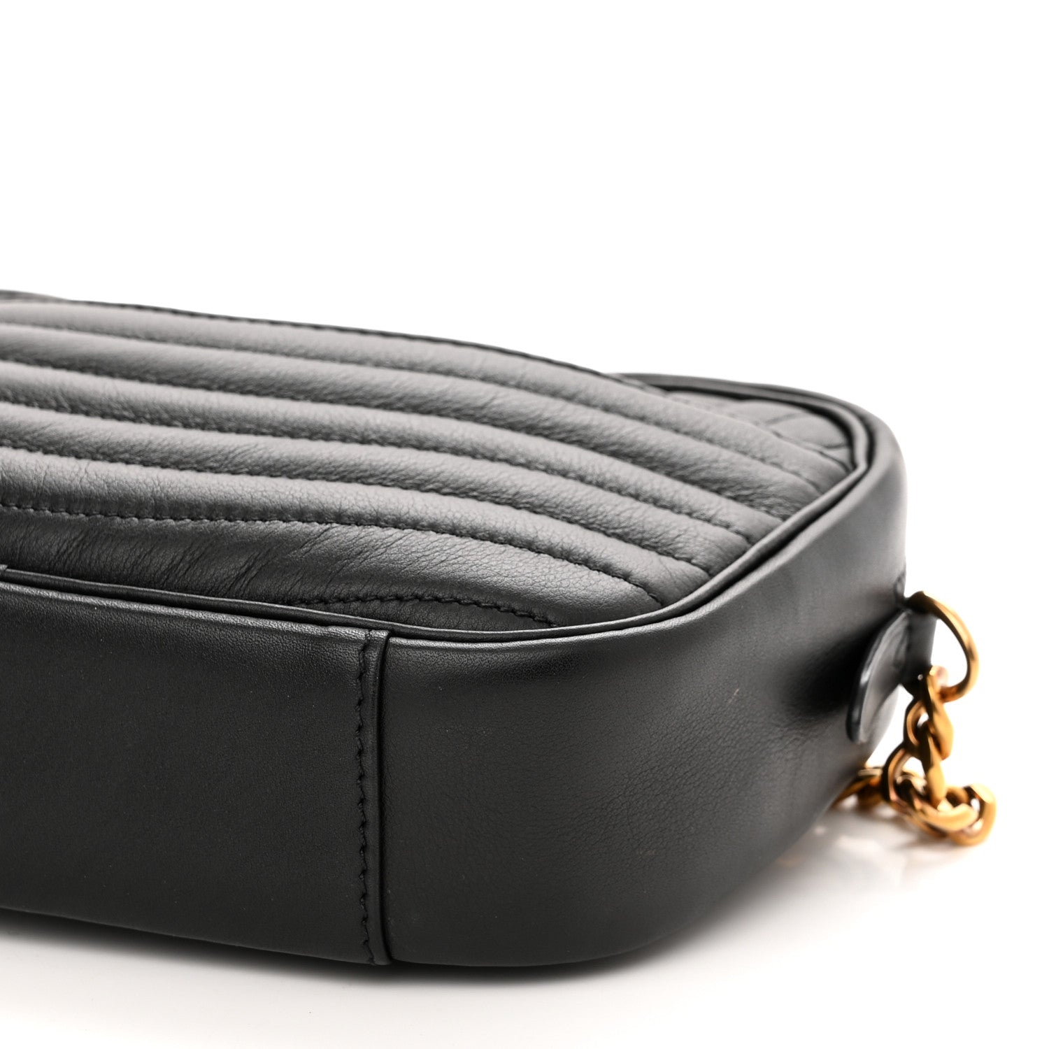 Louis Vuitton Calfskin New Wave Camera Bag Black 9 of 10