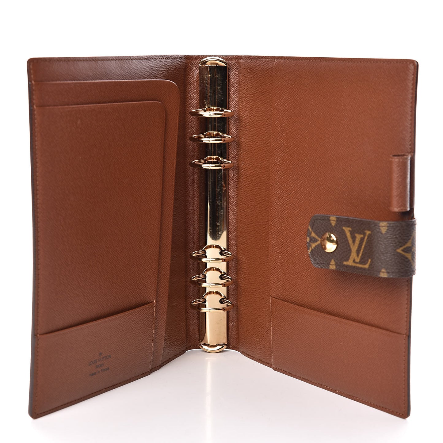 Monogram Large Ring Agenda Cover