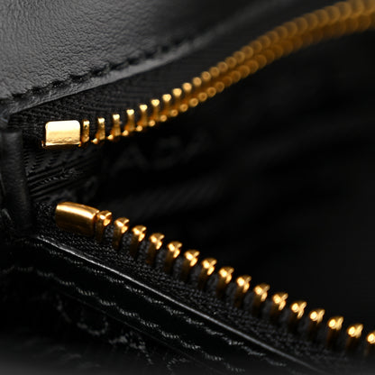 Prada Saffiano Flap Shoulder Bag Black 14 of 16