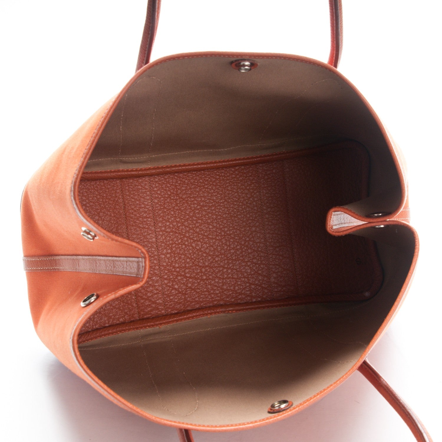 Hermes Toile Buffle Garden Party 36 Potiron 5 of 7