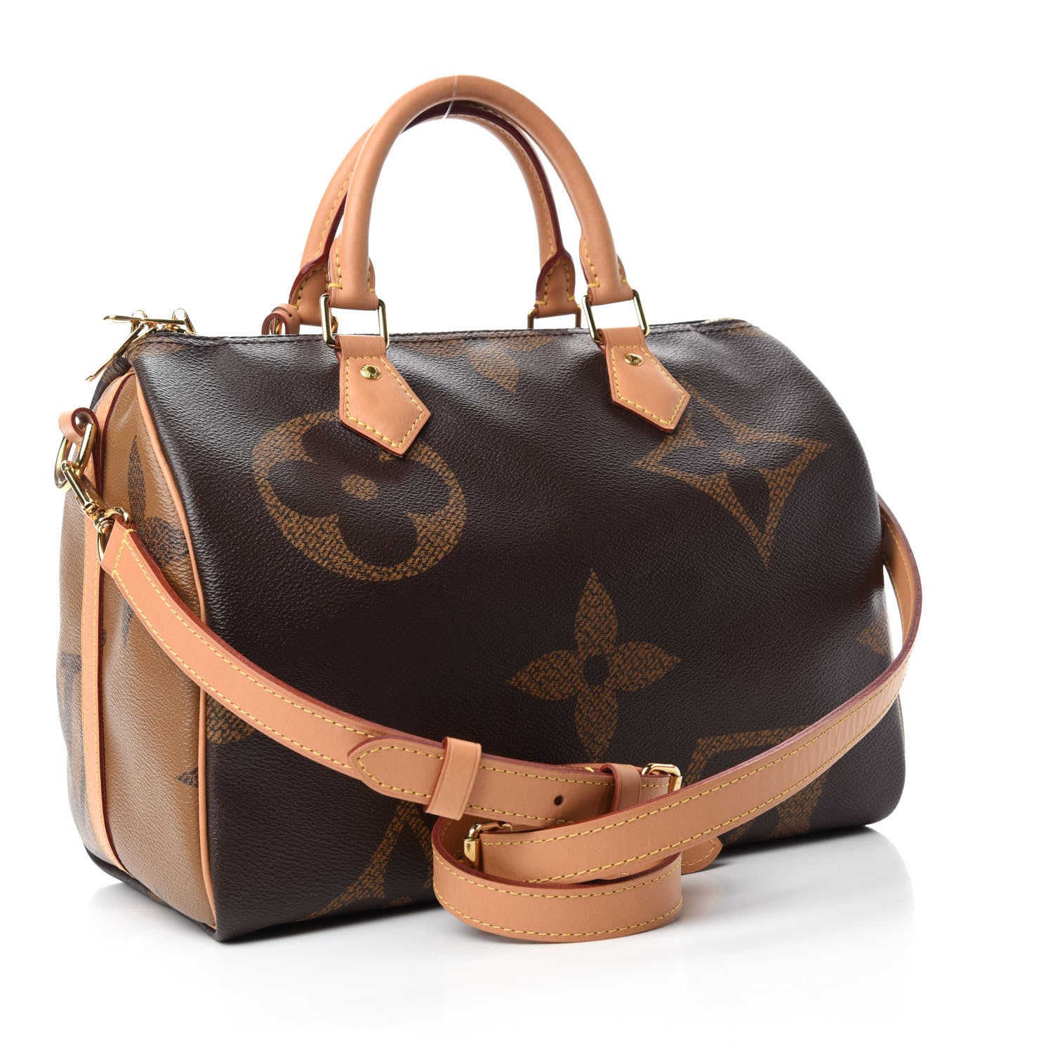Louis Vuitton Reverse Monogram Giant Speedy Bandouliere 30 3 of 10