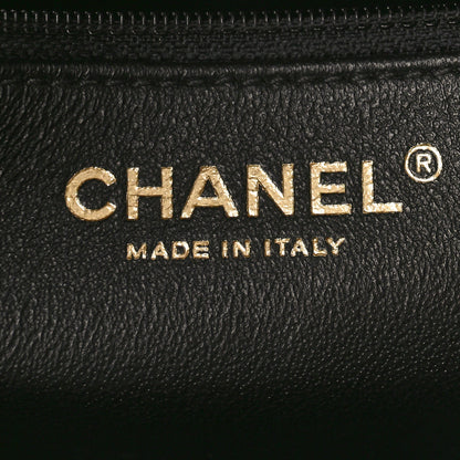 Chanel Caviar Quilted Large Business Affinity Shopping Bag Black 6 of 9