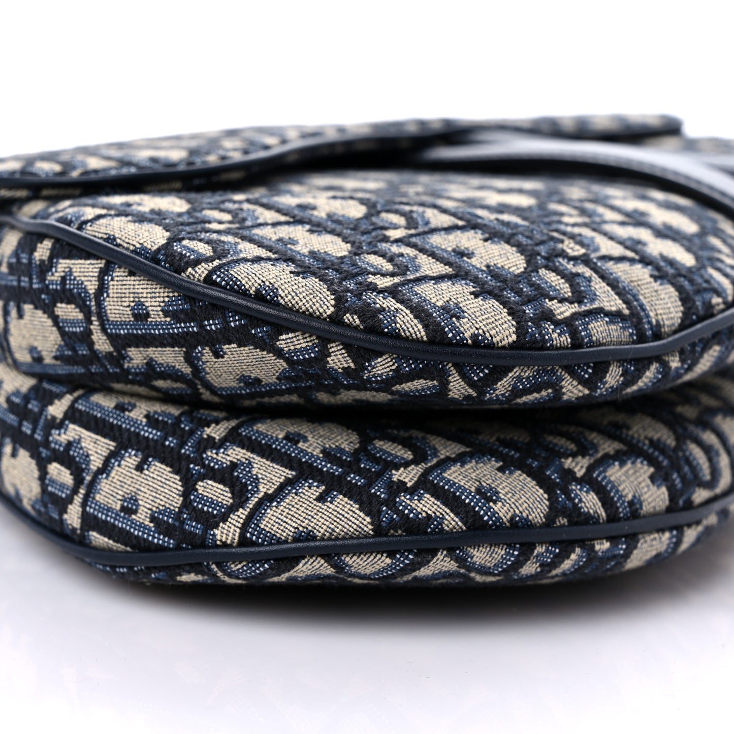Oblique Saddle Bag Blue