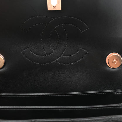 Chanel Lambskin Quilted Small Trendy CC Dual Handle Flap Bag Black 11 of 11