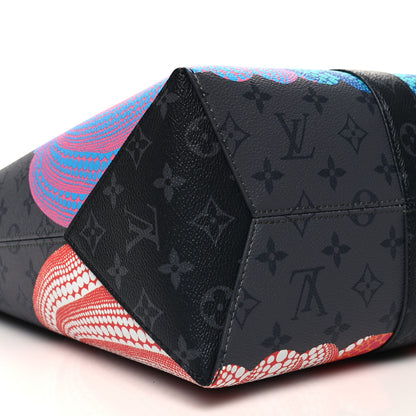 Louis Vuitton LOUIS VUITTON X YK Monogram Eclipse Reverse Pumpkin Weekend Tote Multicolor 8 of 10