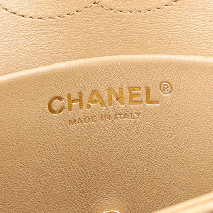 Chanel Suede Calfskin Mini Souplissimo Maxi Flap Dark Beige 5 of 8
