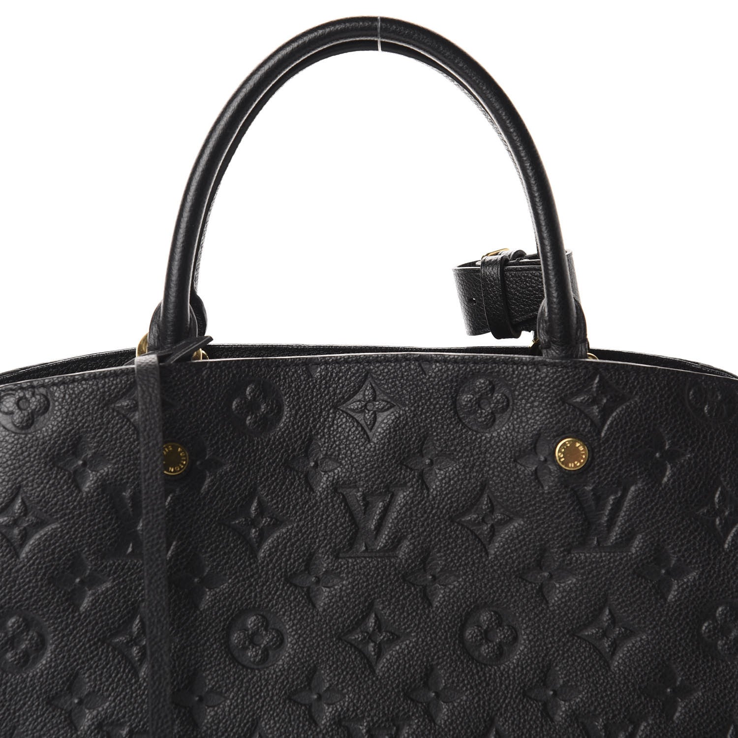 Louis Vuitton Empreinte Montaigne MM Black 9 of 10