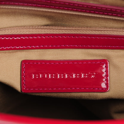 Burberry Supernova Check Regent Tote Berry 7 of 9