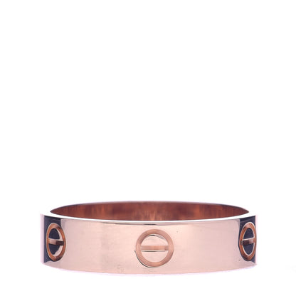 Cartier 18K Pink Gold 5.5mm LOVE Ring 67 11.75 3 of 6