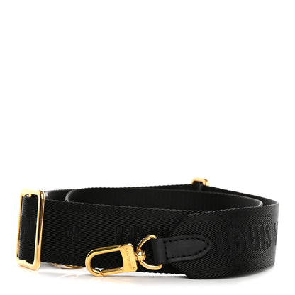 Louis Vuitton Nylon Petite Malle Souple Shoulder Strap Black 1 of 4