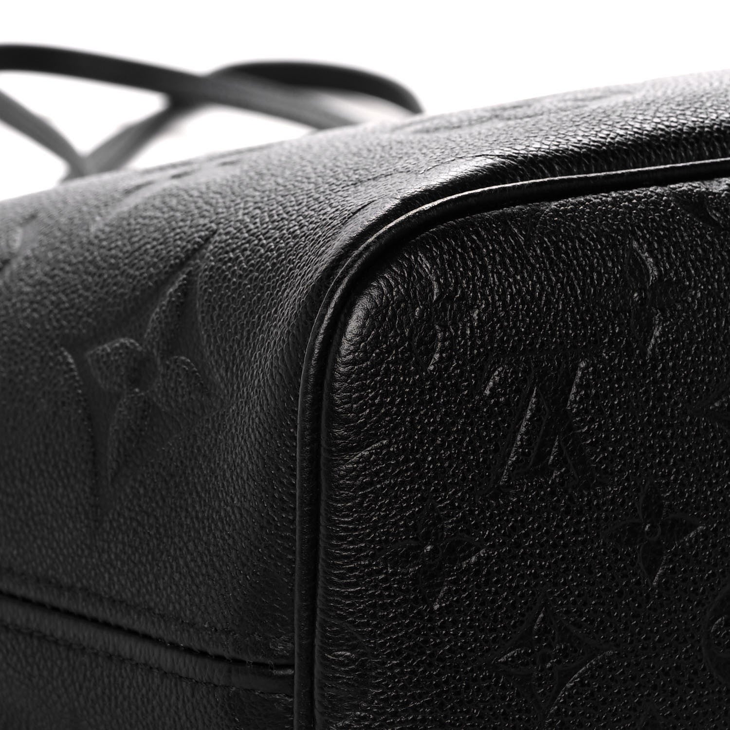 Louis Vuitton Empreinte Monogram Giant Neverfull MM Black 10 of 13
