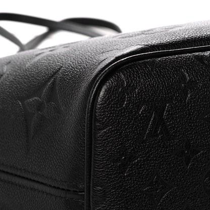 Louis Vuitton Empreinte Monogram Giant Neverfull MM Black 10 of 13