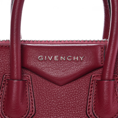 Givenchy Sugar Goatskin Mini Antigona Fig Pink 8 of 13