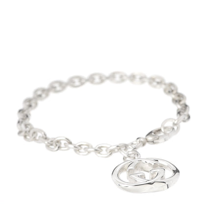 Gucci Sterling Silver Britt Charm Bracelet 1 of 6