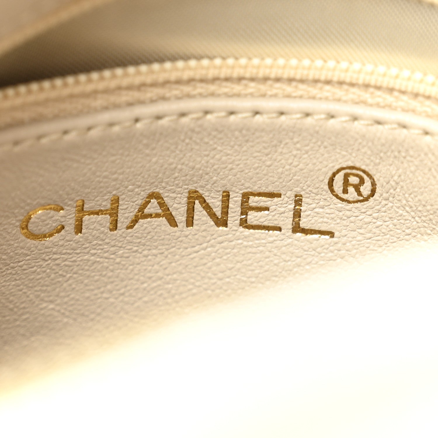 Chanel Satin Quilted CC Tassel Camera Case White 6 of 10
