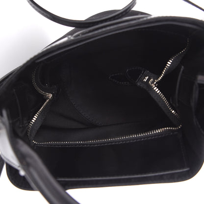 Prada Tessuto Spazzolato Ouverture Bucket Bag Black 6 of 10