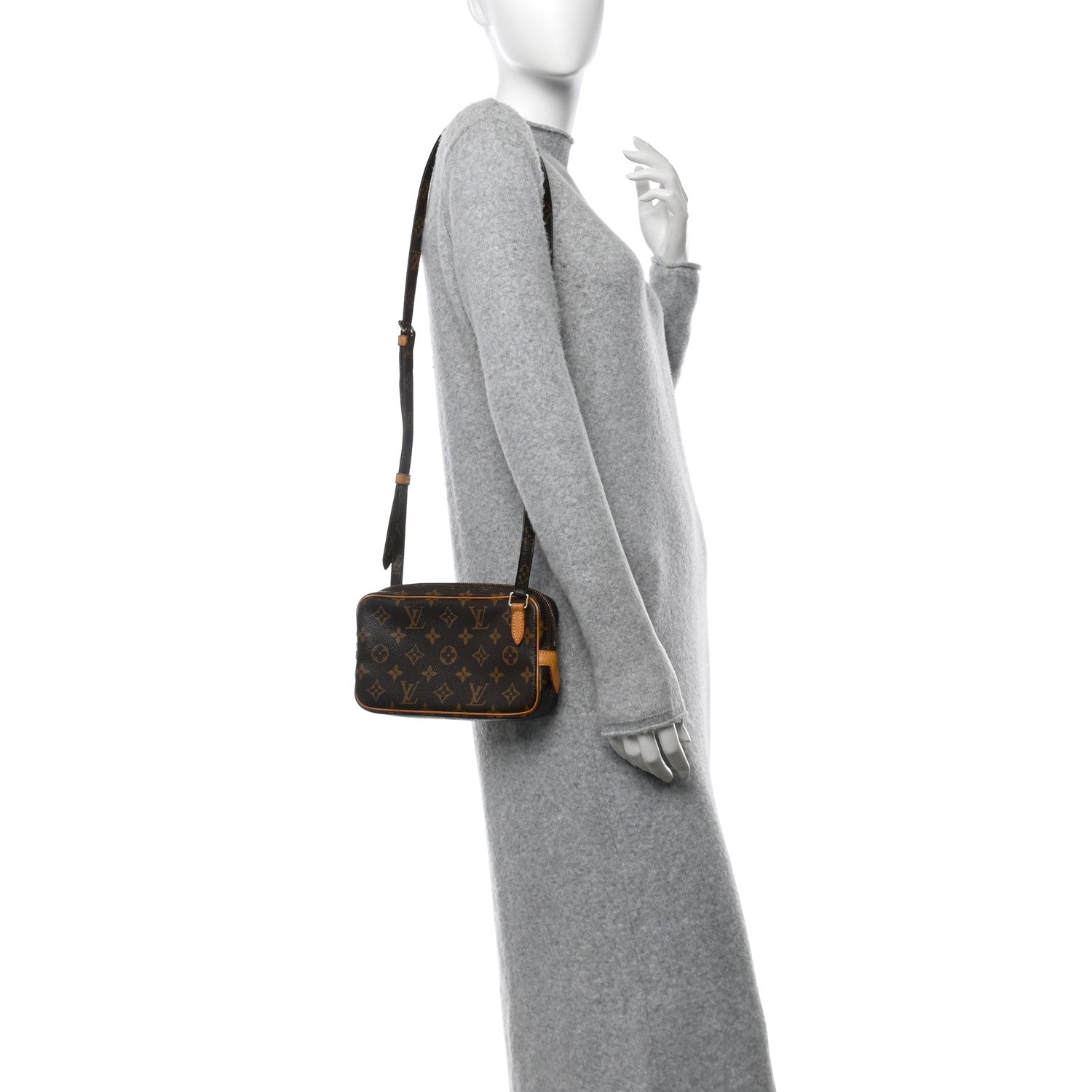 Louis Vuitton Monogram Pochette Marly Bandouliere 2 of 9