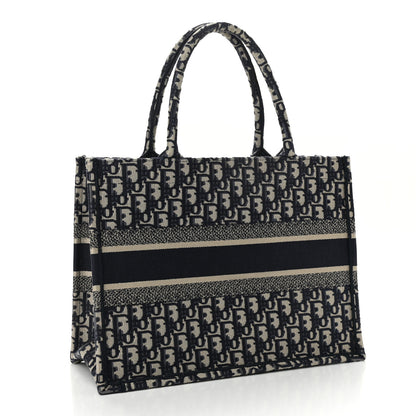 Christian Dior Oblique Medium Book Tote Blue Multicolor 3 of 14