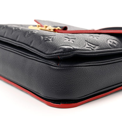 Louis Vuitton Empreinte Pochette Metis Marine Rouge 9 of 10