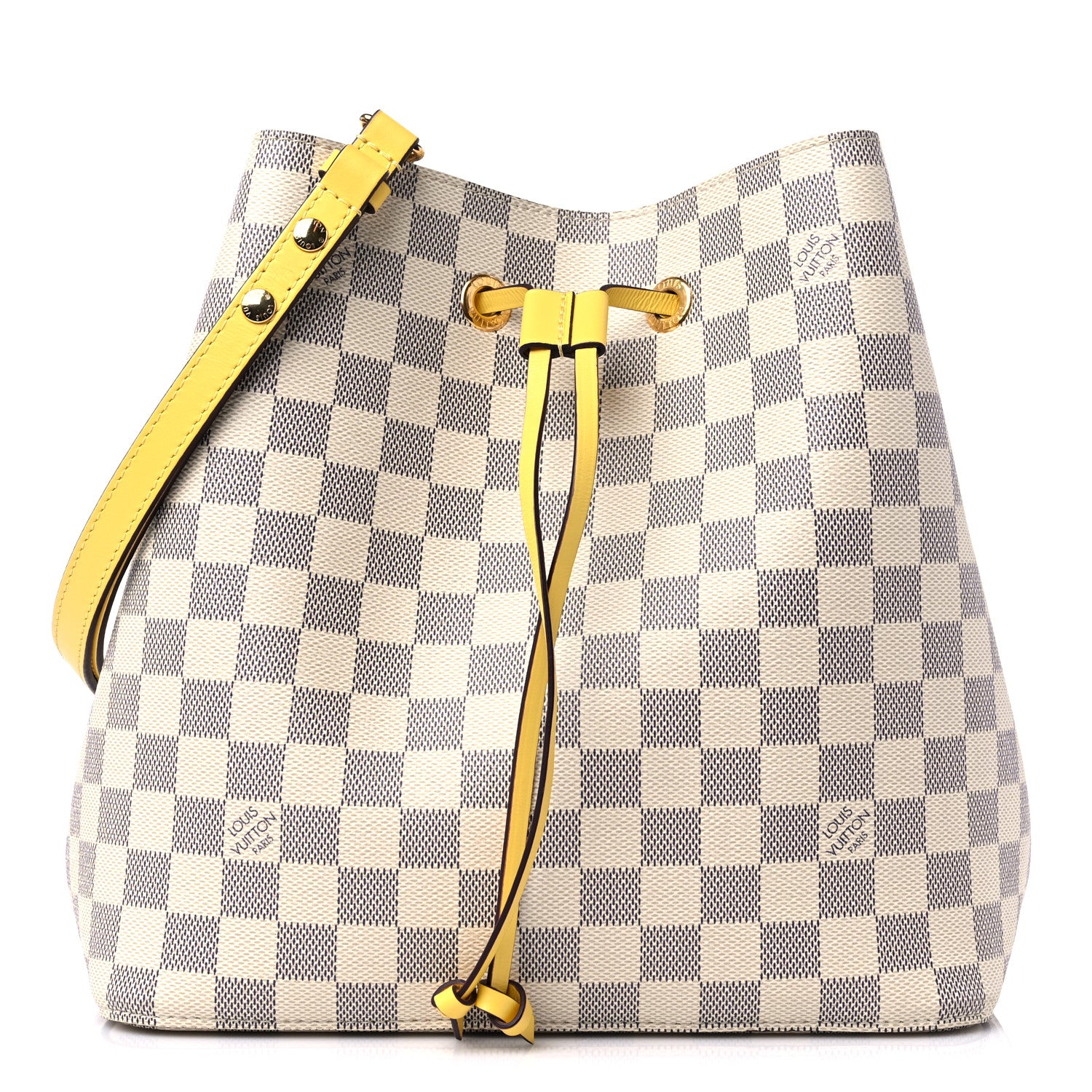 Louis Vuitton Damier Azur Neonoe MM Pineapple 1 of 12