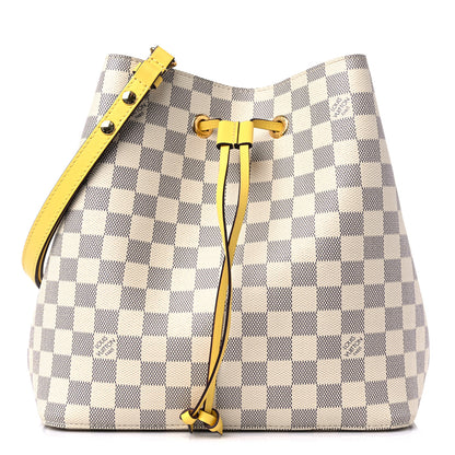 Louis Vuitton Damier Azur Neonoe MM Pineapple 1 of 12