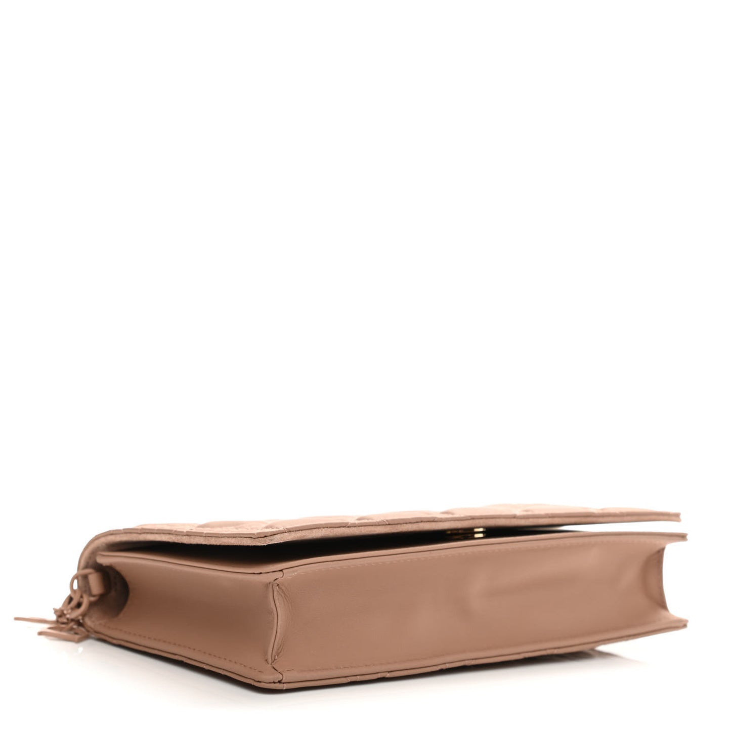 Ultra Matte Calfskin Cannage Lady Dior Clutch Fard