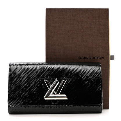 Louis Vuitton Electric Epi Twist Wallet Black 7 of 7