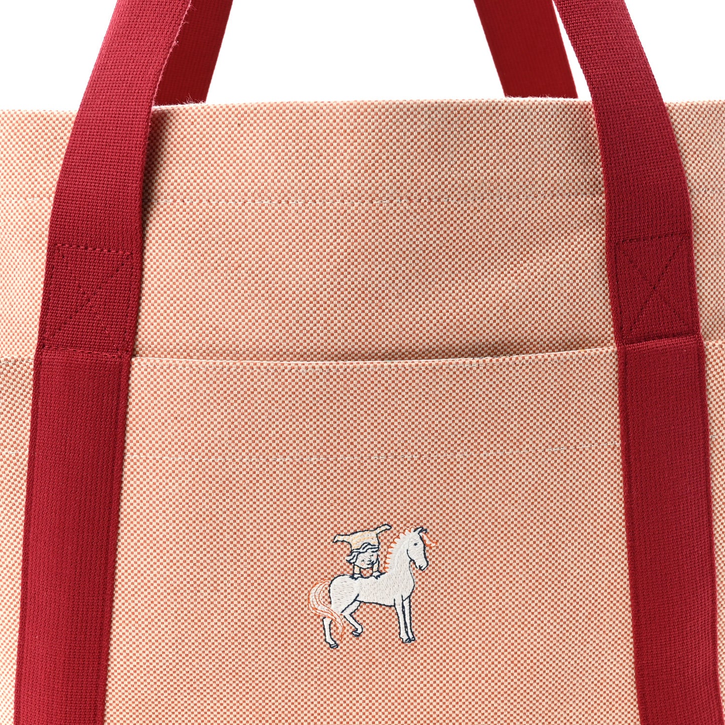 H Canvas Cabriole Nappy Bag Terracotta