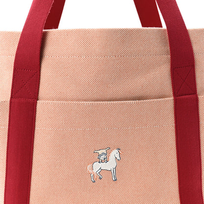 Hermes H Canvas Cabriole Nappy Bag Terracotta 9 of 13