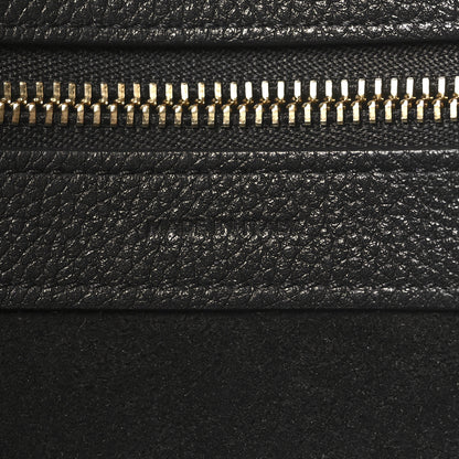 Celine Soft Grained Calfskin Small Belt Cabas Phantom Black 7 of 10