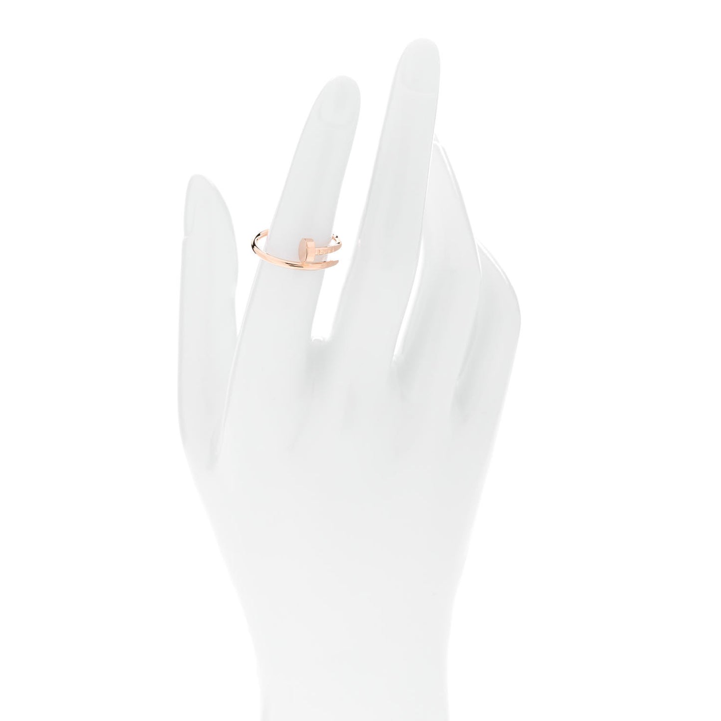 18K Pink Gold Small Juste Un Clou Ring 52 6