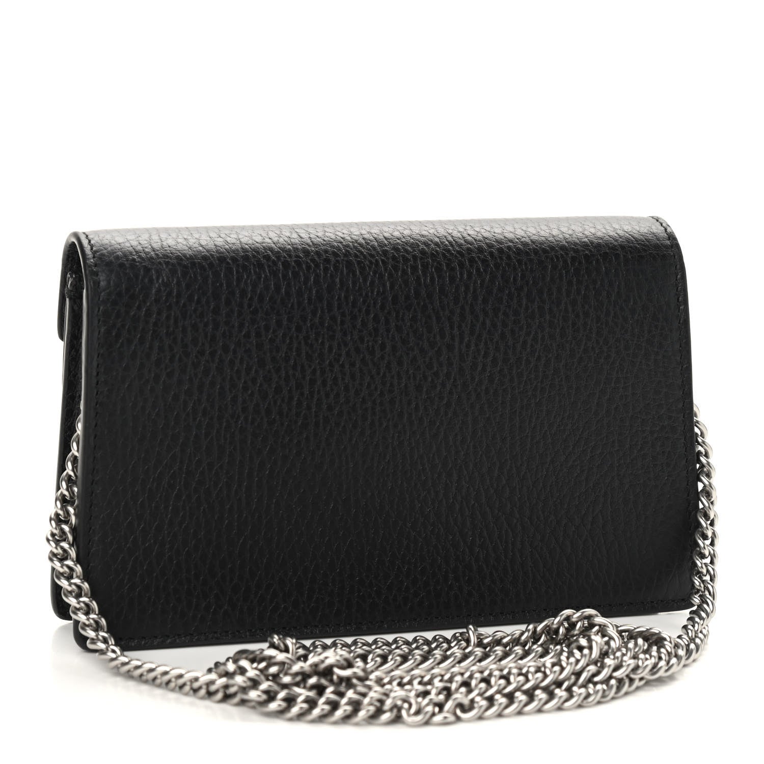 Gucci Calfskin Super Mini Dionysus Shoulder Bag Black 3 of 8