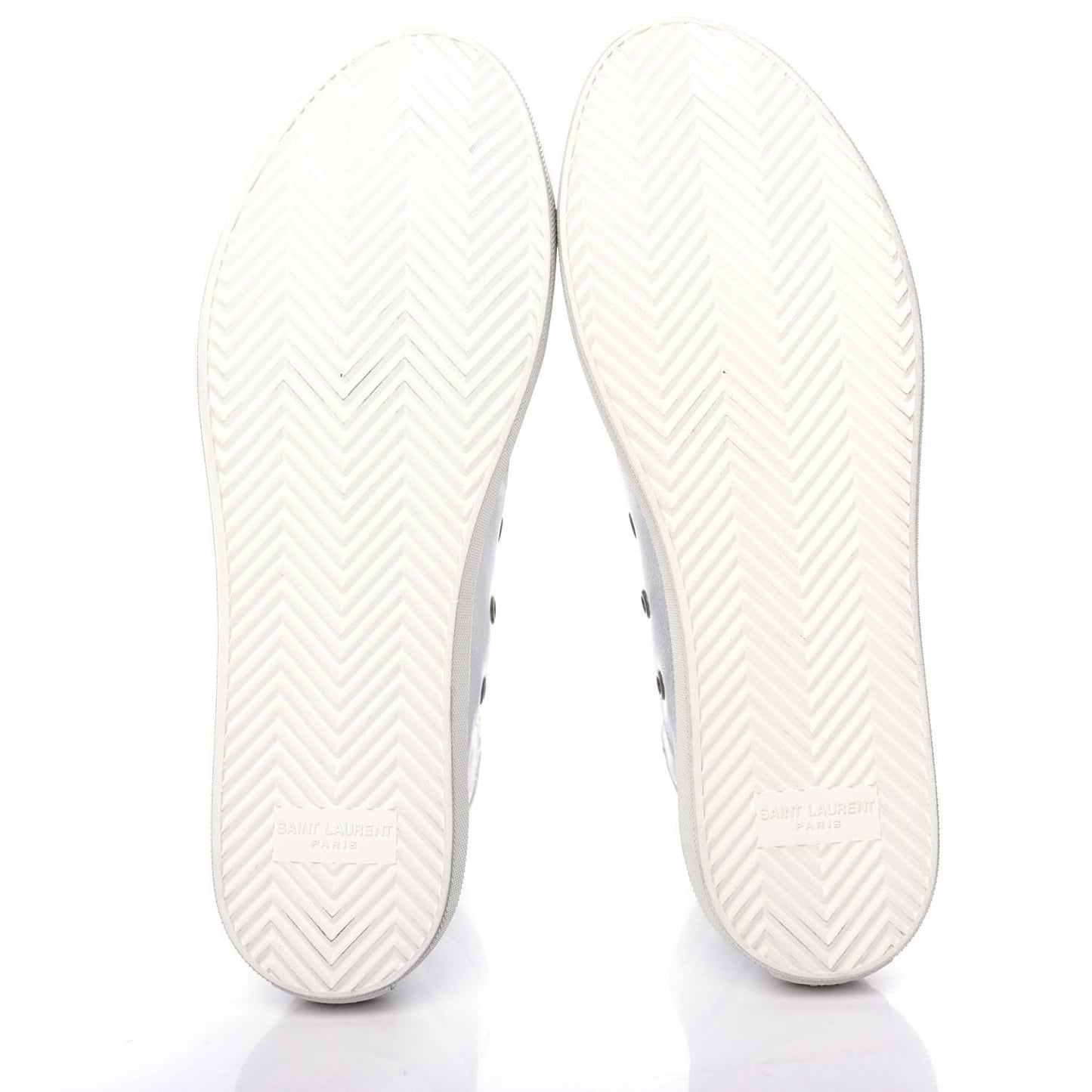 Distressed Calfskin Bedford Logo-Appliqued Hightop Sneakers 40 Argento Cream White