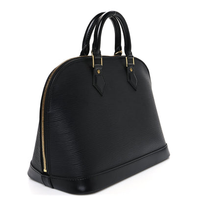 Louis Vuitton Epi Alma PM Black 3 of 11