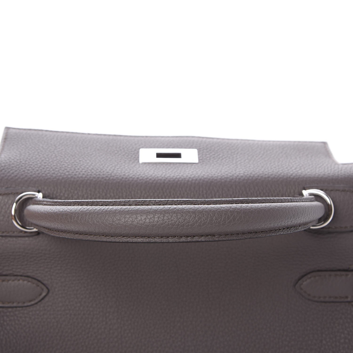 Hermes Togo Kelly Retourne 28 Etain 27 of 35