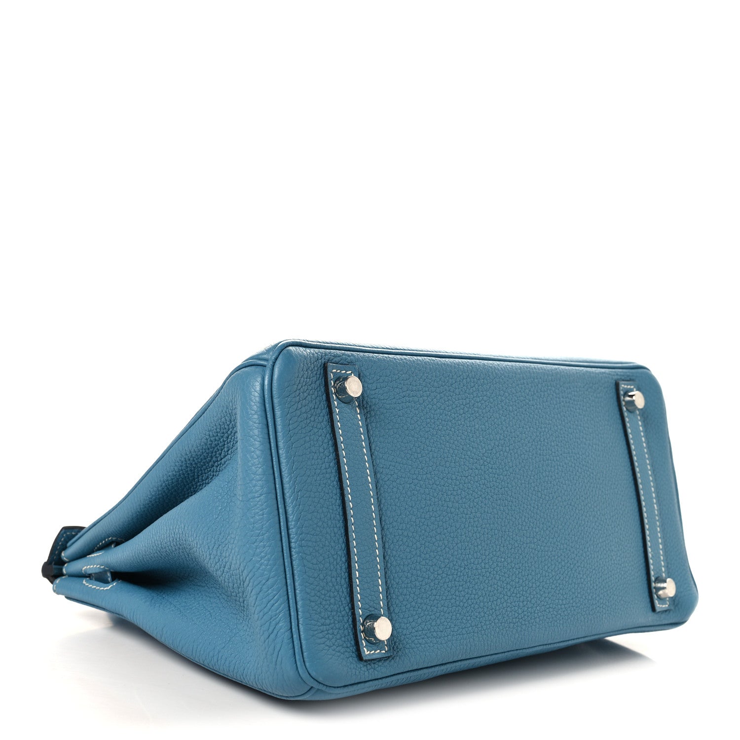 Hermes Togo Birkin 30 Blue Jean 4 of 15