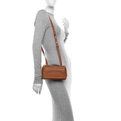 Loro Piana Grained Calfskin L19 Extra Pocket Pouch Warm Tan 2 of 11
