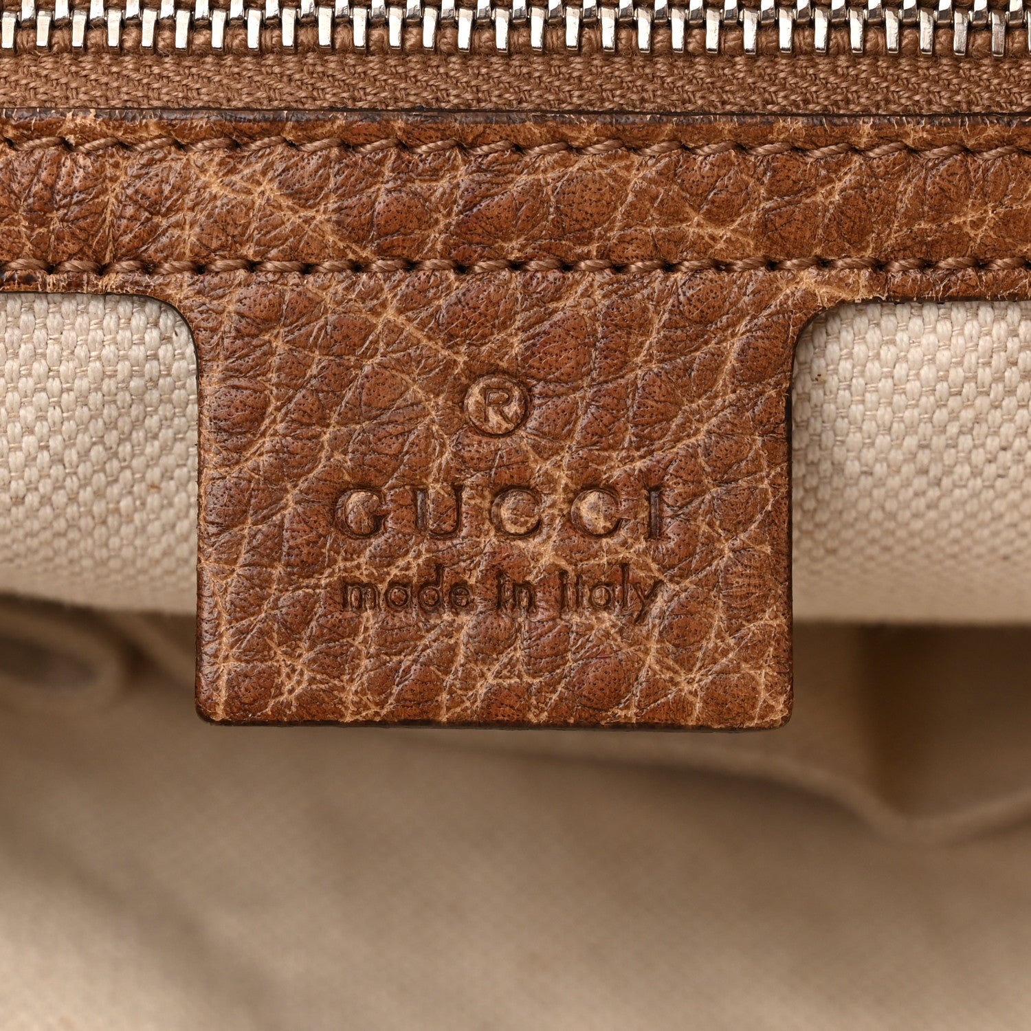 Gucci Monogram Old Libeccio Small Miss GG Hobo Beige Ebony Light Brown 6 of 10