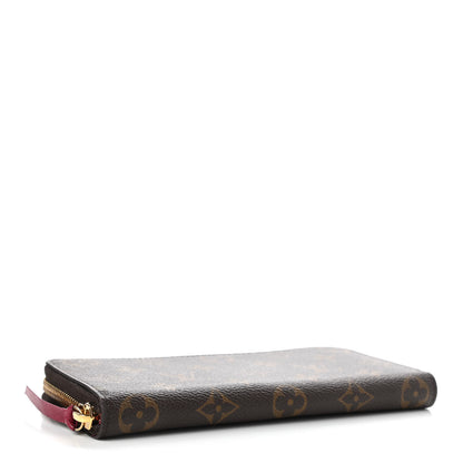 Louis Vuitton Monogram Clemence Wallet Fuchsia 4 of 9