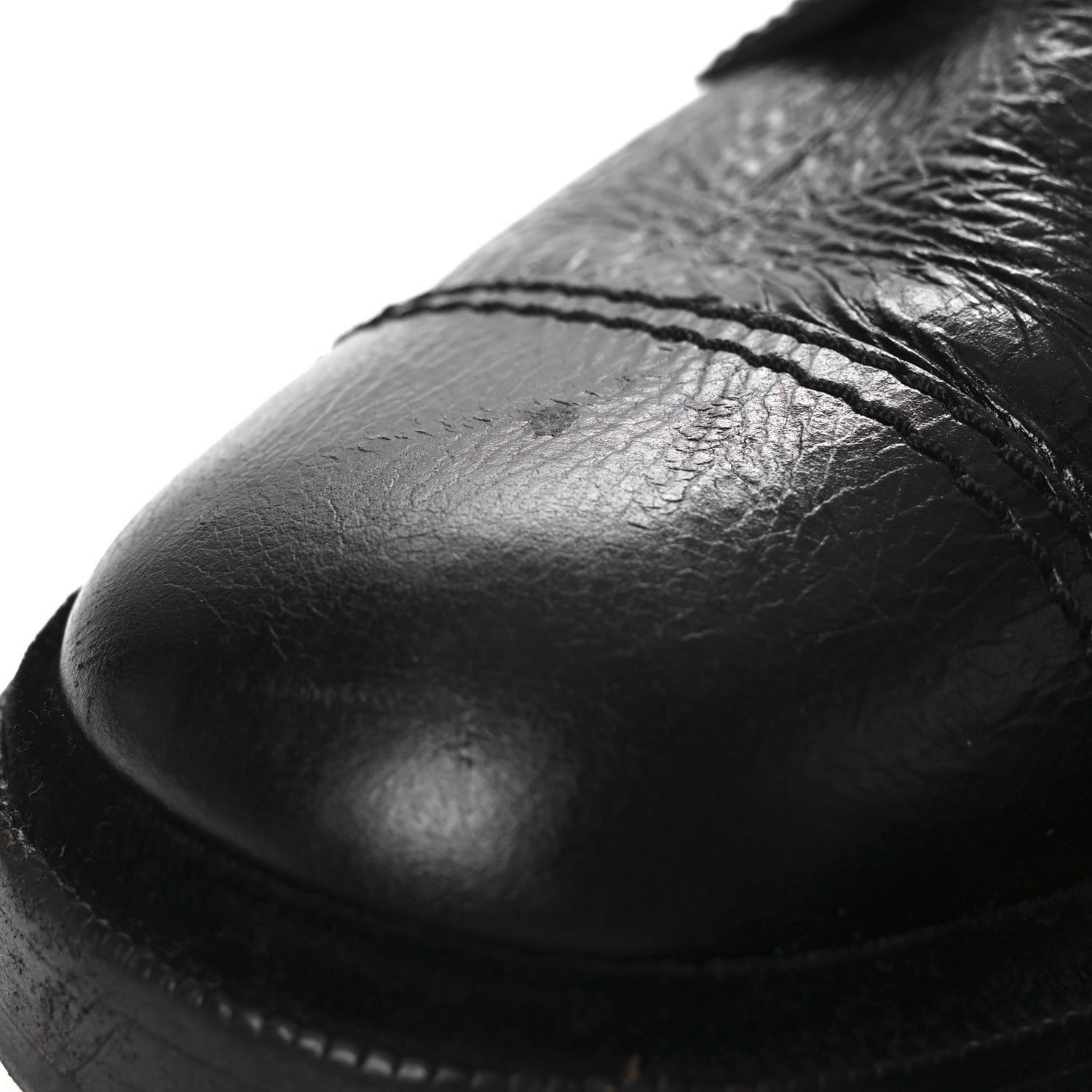 Chanel Shiny Calfskin Velvet Pearl Combat Short Boots 41 Black 11 of 14