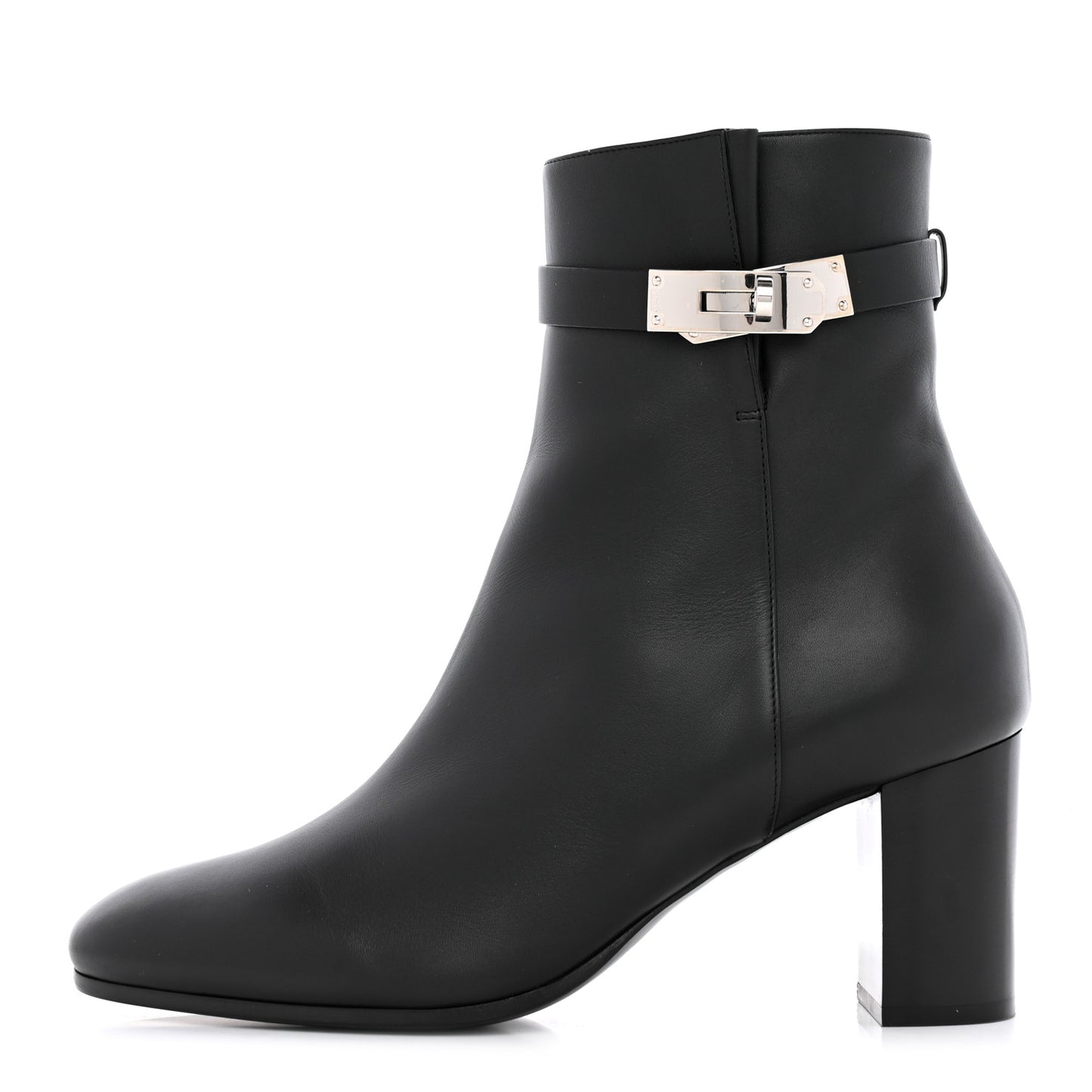 Calfskin Saint Germain Ankle Boots 40 Black