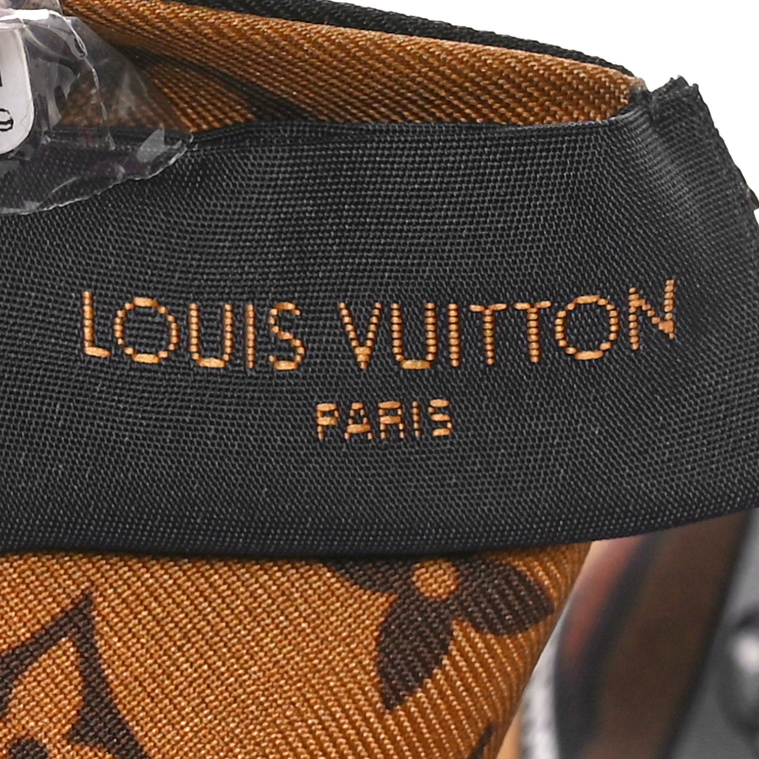 Louis Vuitton Silk Monogram Lock It Bandeau Brown 4 of 6