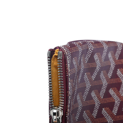 Goyard Goyardine Senat Pochette GM Burgundy 5 of 5