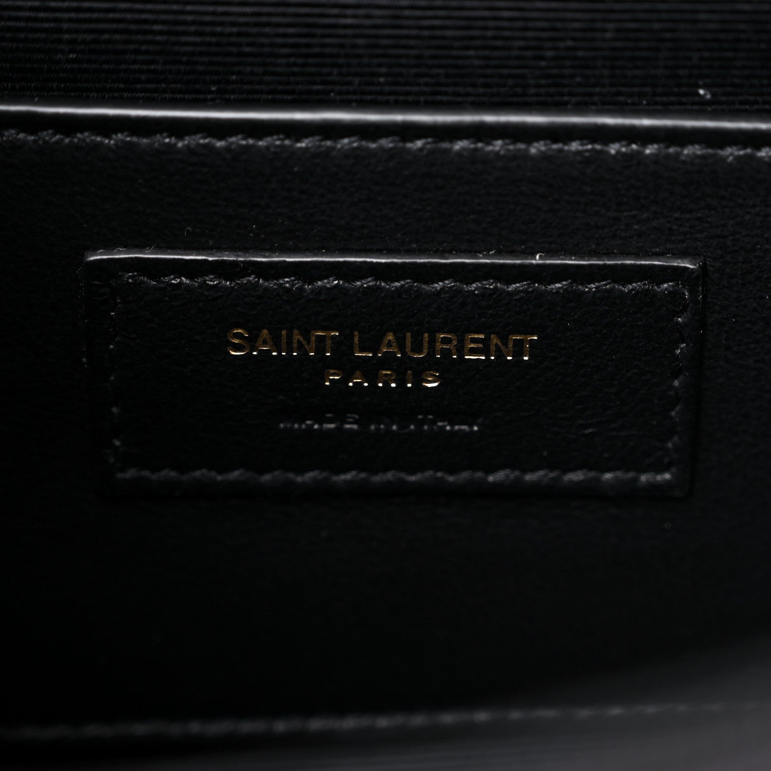 Saint Laurent Grain De Poudre Textured Mixed Matelasse Triquilt Small Monogram Satchel Black 6 of 8