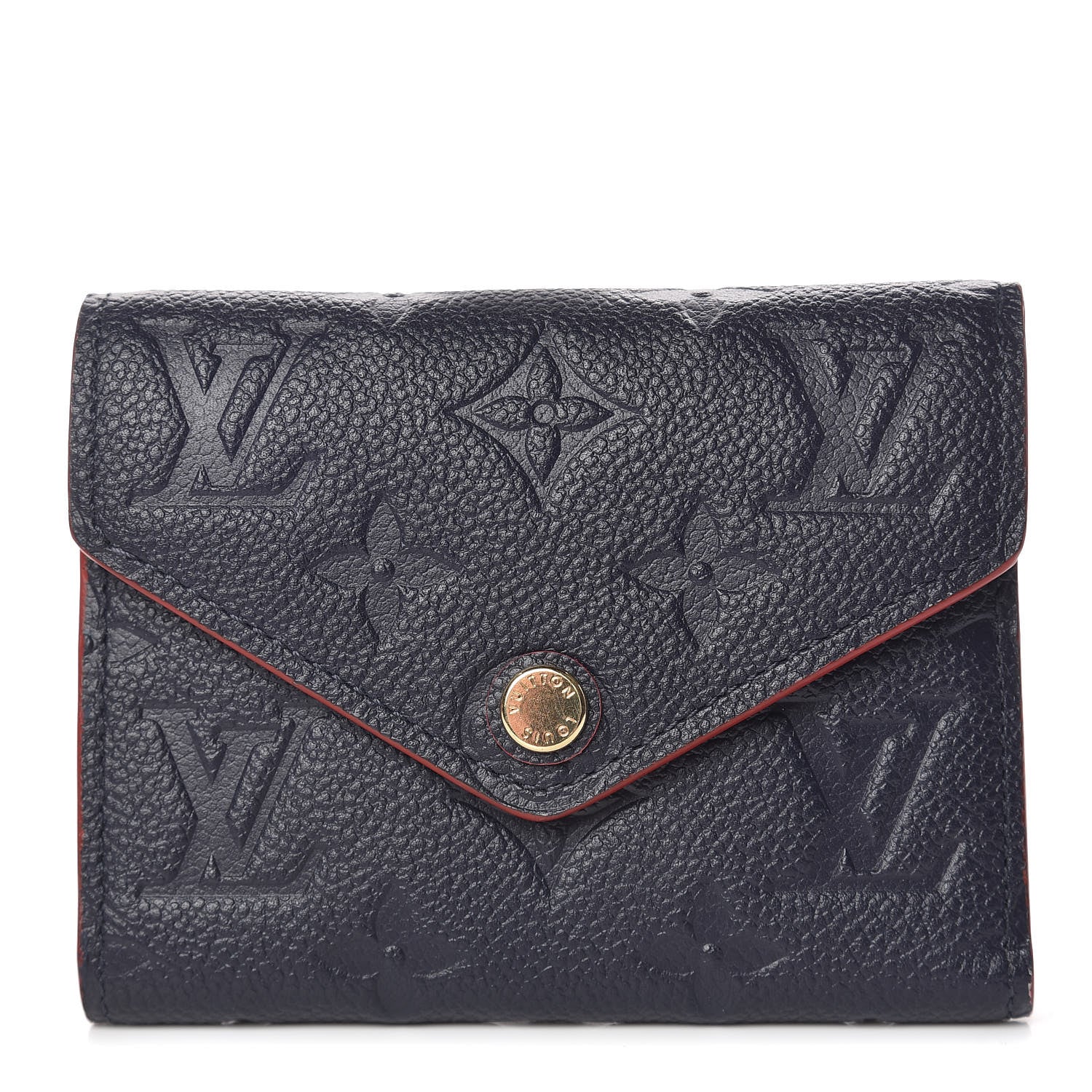 Louis Vuitton Empreinte Victorine Wallet Marine Rouge 1 of 7