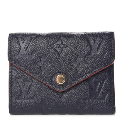 Louis Vuitton Empreinte Victorine Wallet Marine Rouge 1 of 7