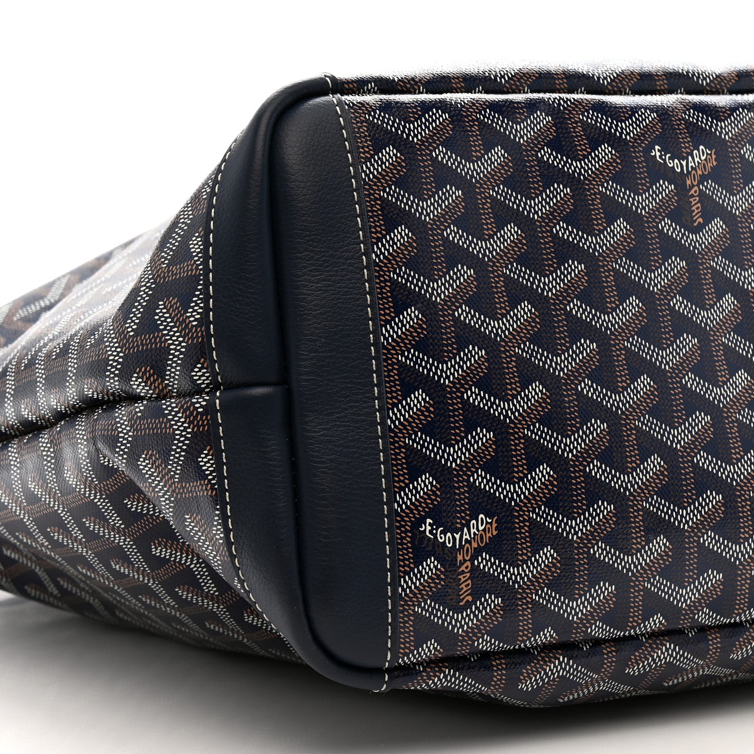 Goyard Goyardine Artois MM Navy 9 of 10