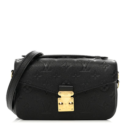 Louis Vuitton Empreinte Pochette Metis East West Black 1 of 10